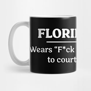 Florida Man Court Shirt Mug